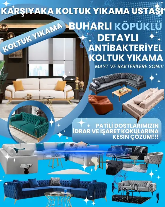 Karşıyaka koltuk yıkama tavsiye