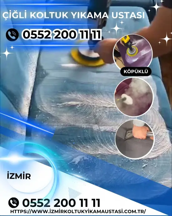 Koltuk yıkama çiğli