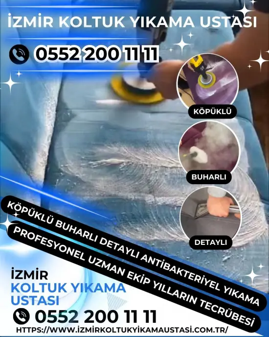 Koltuk yıkama izmir