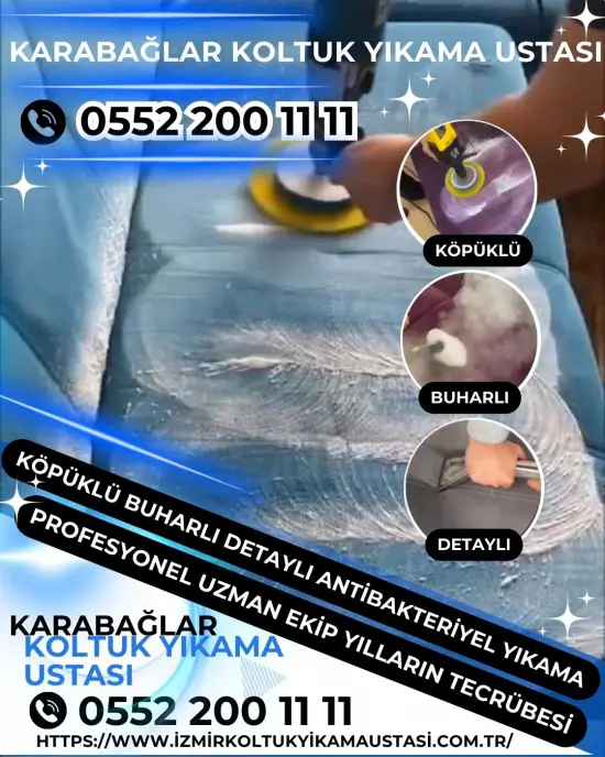 Koltuk yıkama karabağlar