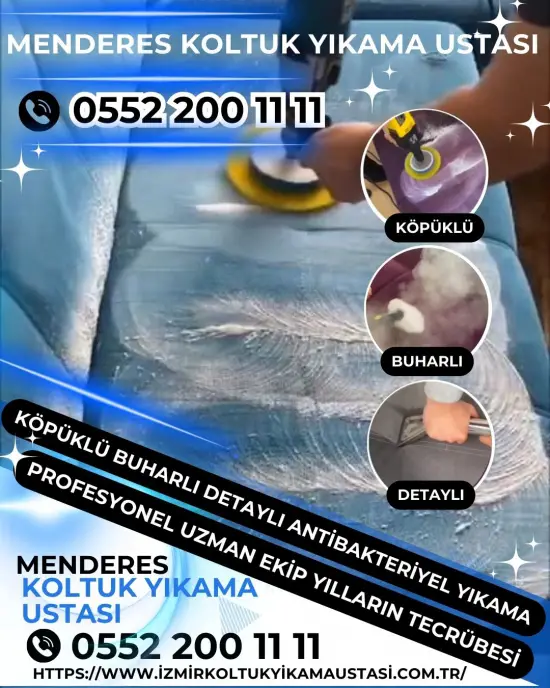 Koltuk yıkama menderes