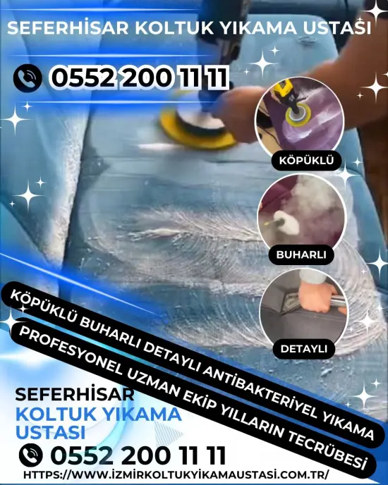 Koltuk yıkama seferihisar