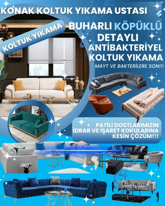 Konak koltuk yıkama tavsiye