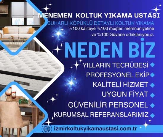Menemen en yakın koltuk yıkama