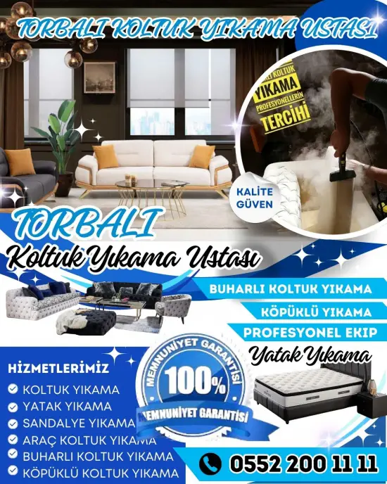 Torbalı en yakın koltuk yıkama