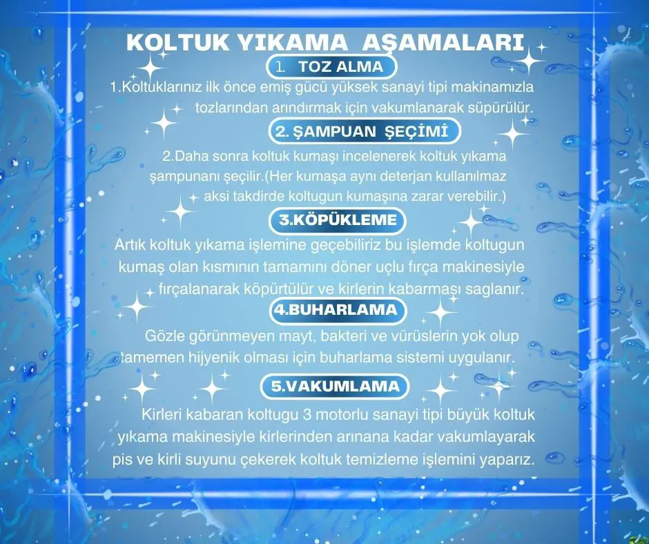 İzmir Koltuk Yıkama Ustası