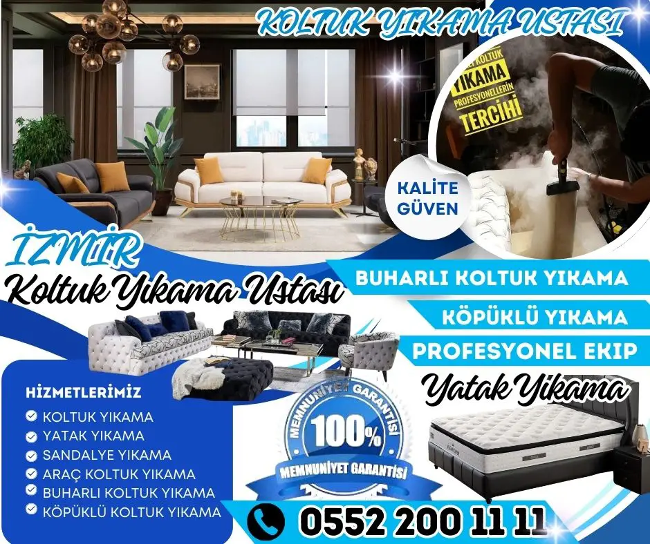 İzmir Koltuk Yıkama