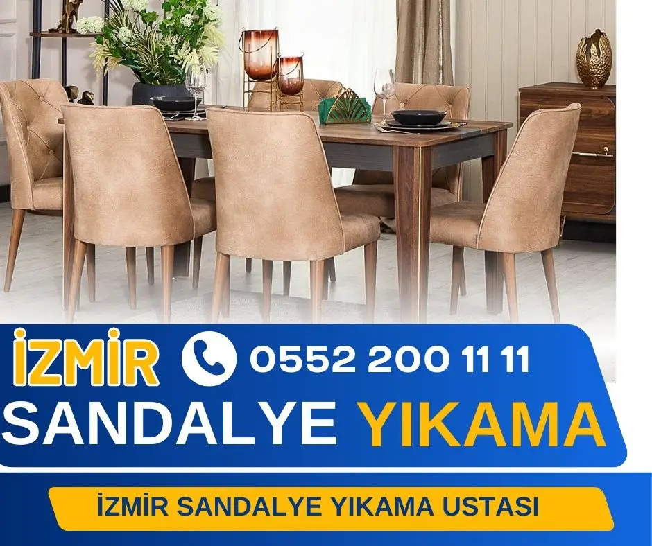 İzmir Sandalye Yıkama