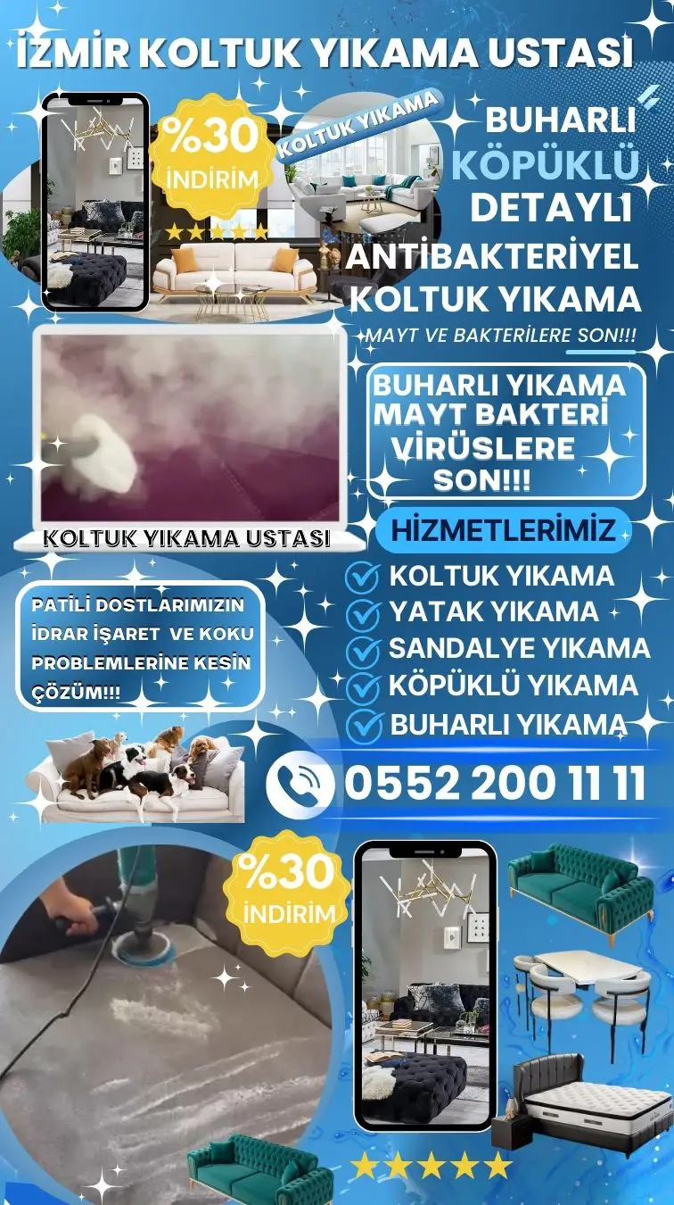 İzmir Koltuk Yıkama