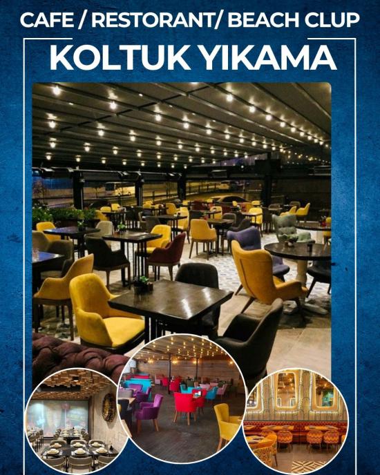 Cafe koltuk yıkama
