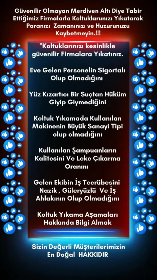 Koltuk Yıkama