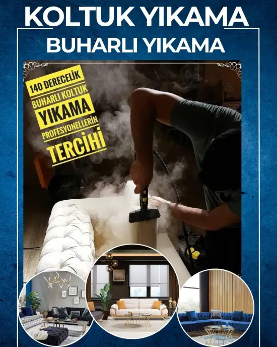 İzmir Buharlı Koltuk Yıkama
