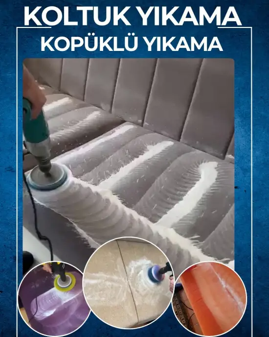 Köpüklü koltuk yıkama